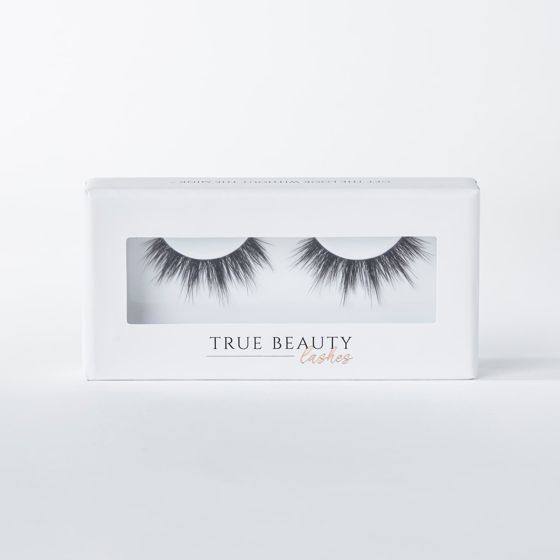 A Touch of Heaven faux mink lashes in their boxed packaging